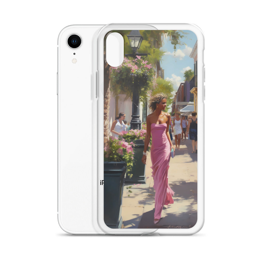 iPhone Case - Pink Lady in the City