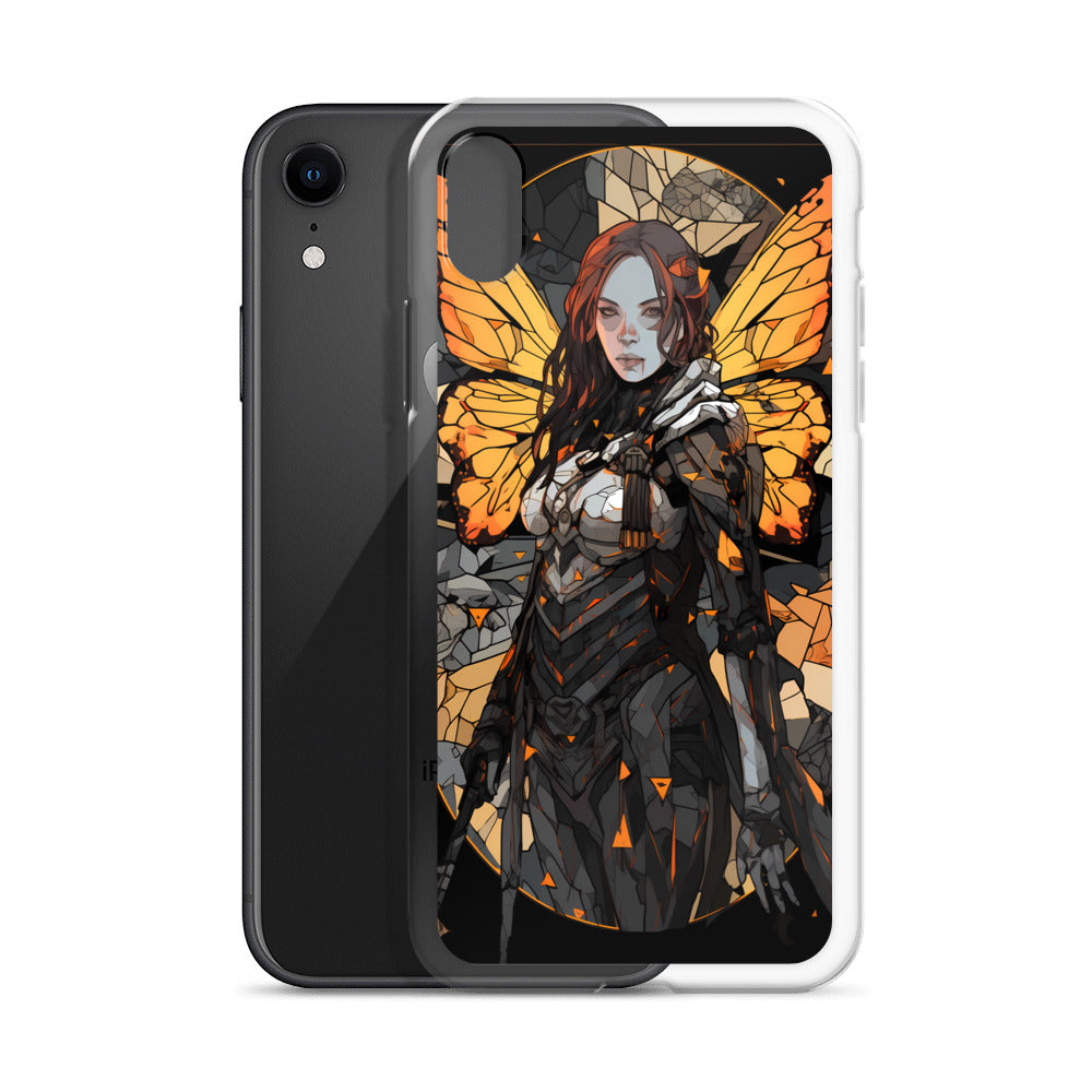 iPhone Case - Winged Woman Stained Glass