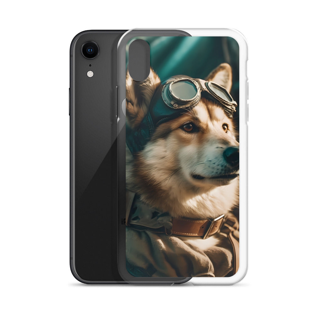 iPhone Case - Shiba Inu Pilot