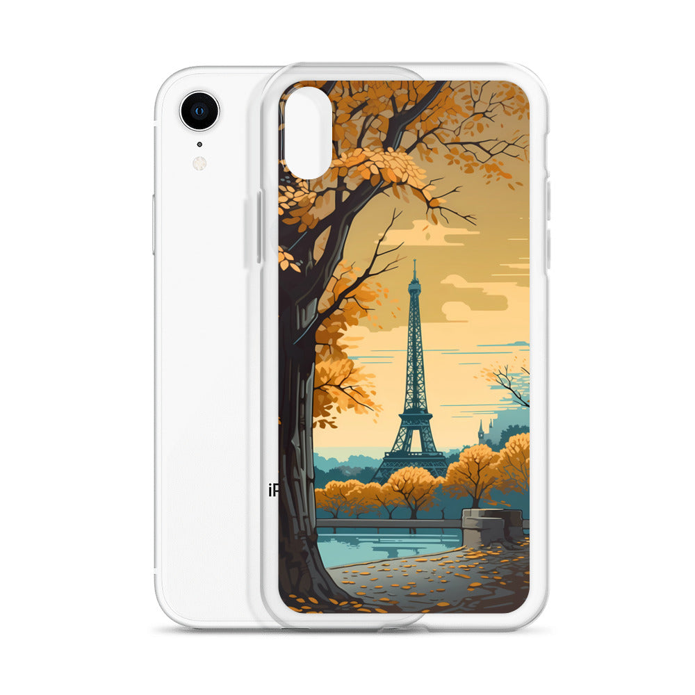 iPhone Case - Golden Eiffel Tower