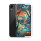 iPhone Case - Colorful Tree Landscape