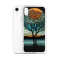 iPhone Case - Moon & Tree Stained Glass