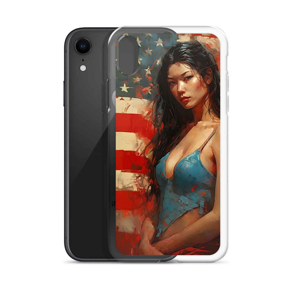 iPhone Case - American Girl
