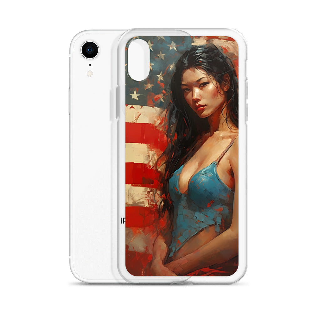iPhone Case - American Girl