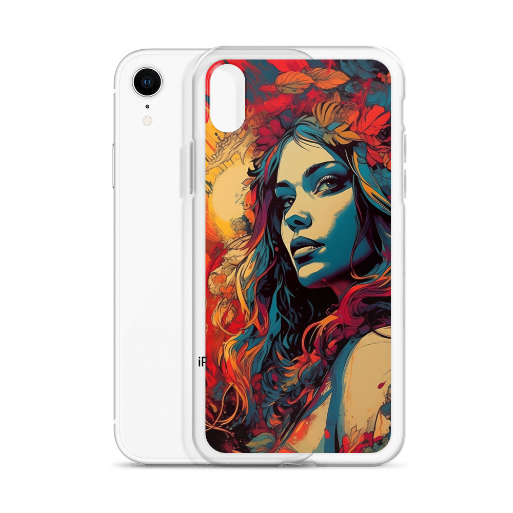 iPhone Case - Flowerpunk Woman