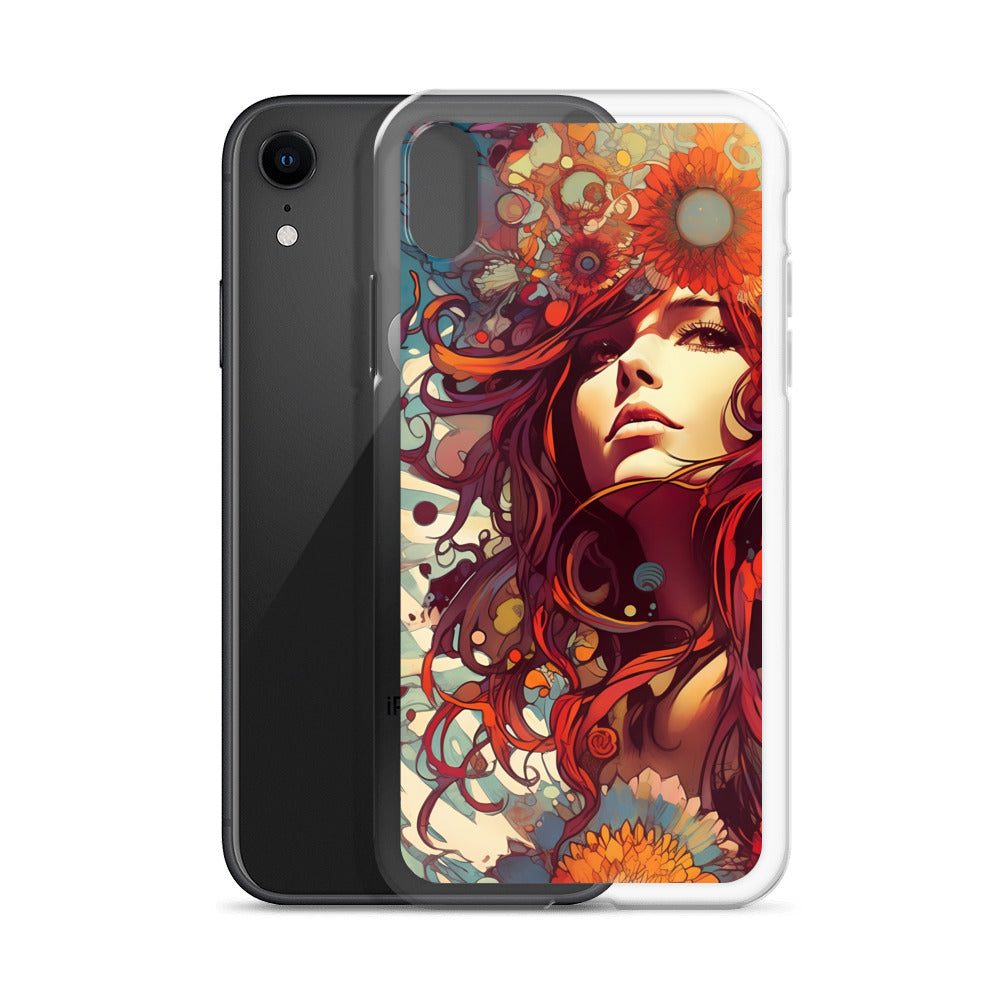 iPhone Case - Flower Immersed Woman