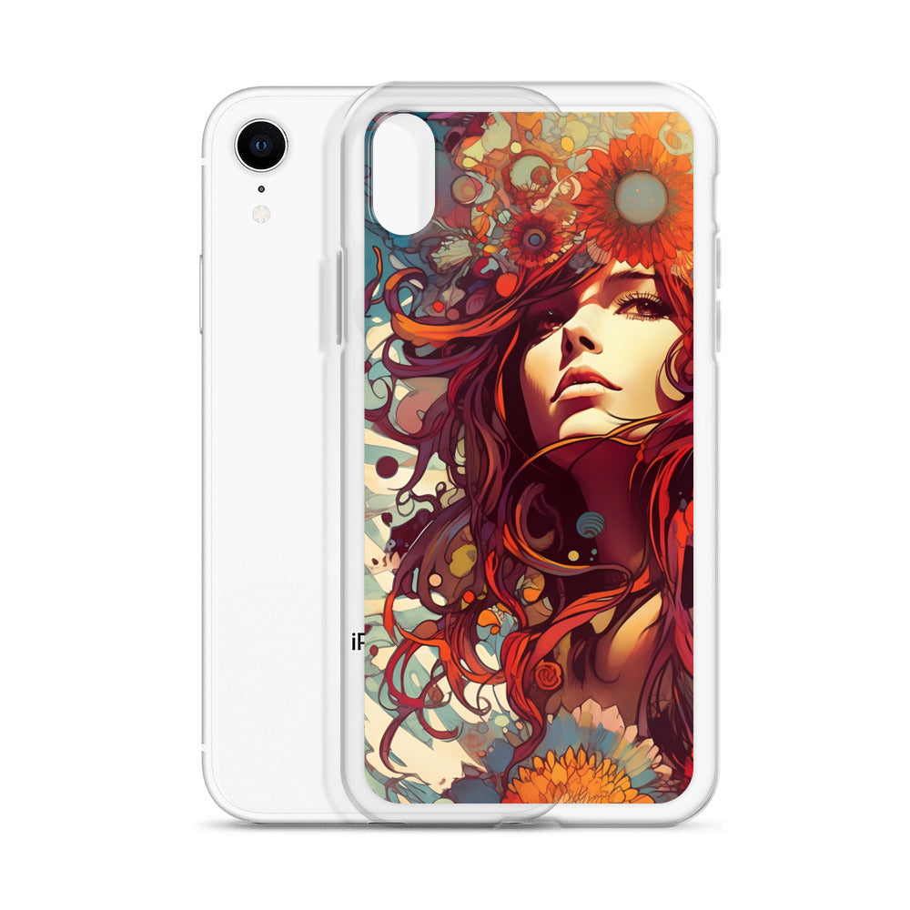 iPhone Case - Flower Immersed Woman