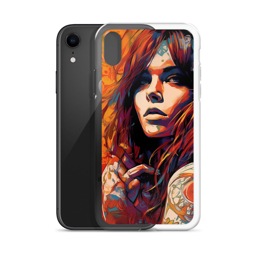 iPhone Case - Flowerpunk Girl