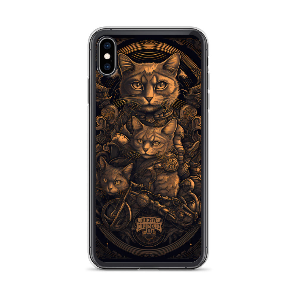 iPhone Case - Dieselpunk Cat Print
