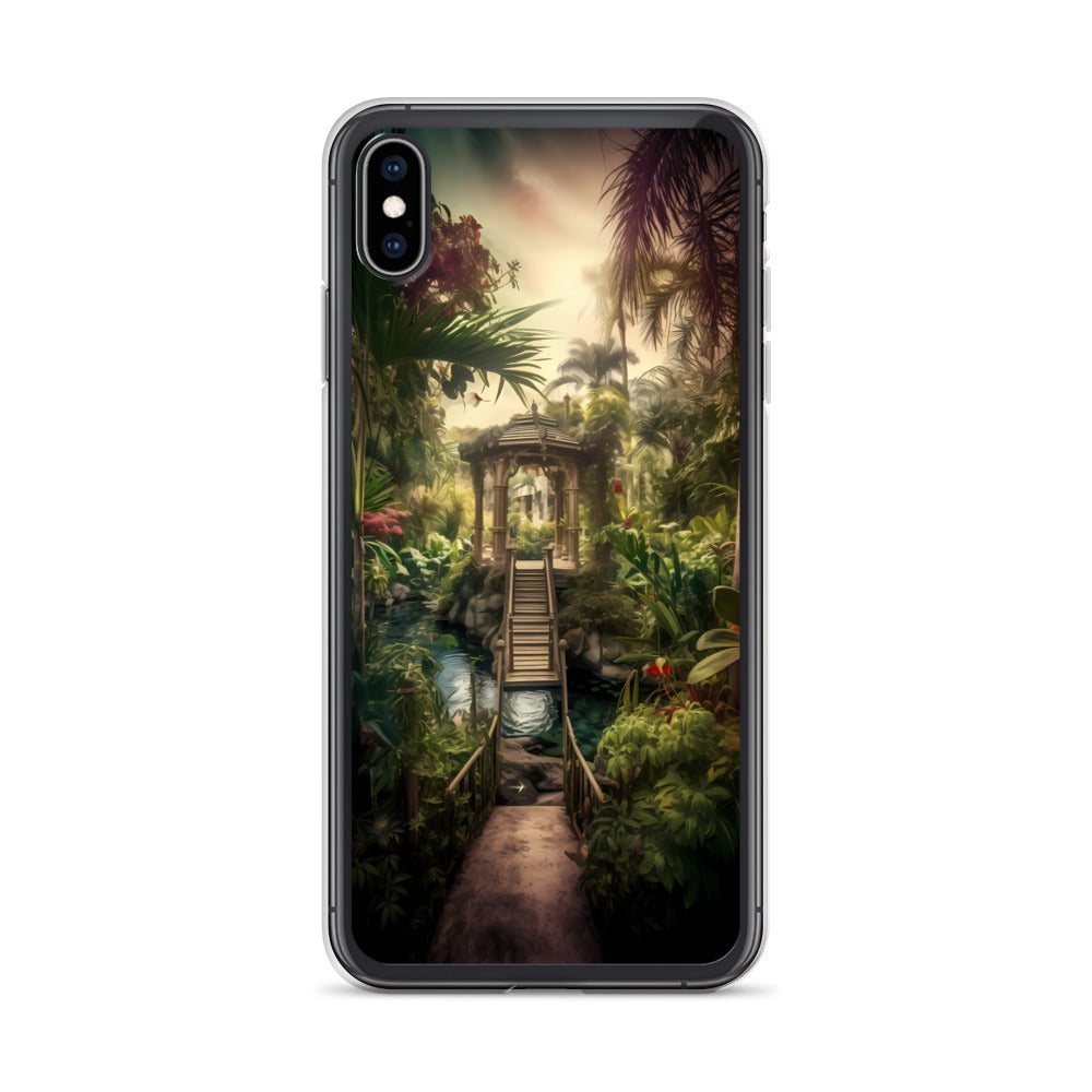 iPhone Case - Tropical Garden Path