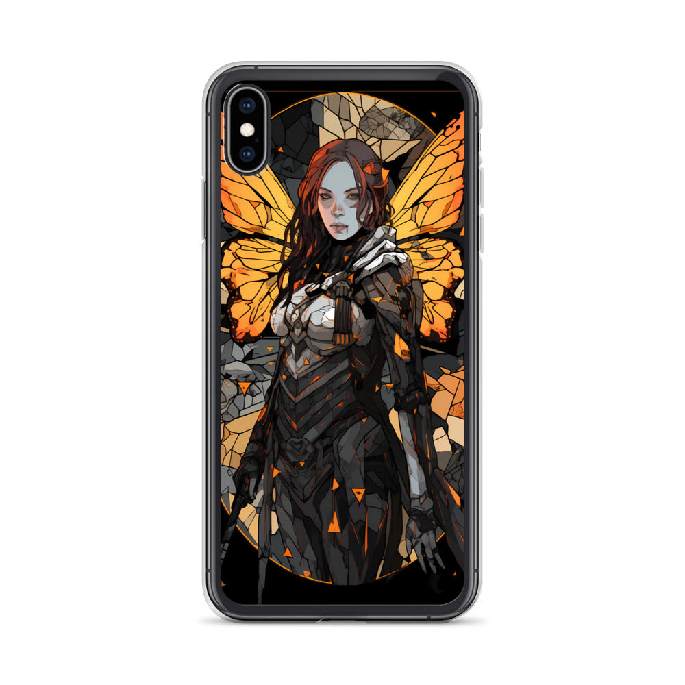 iPhone Case - Winged Woman Stained Glass