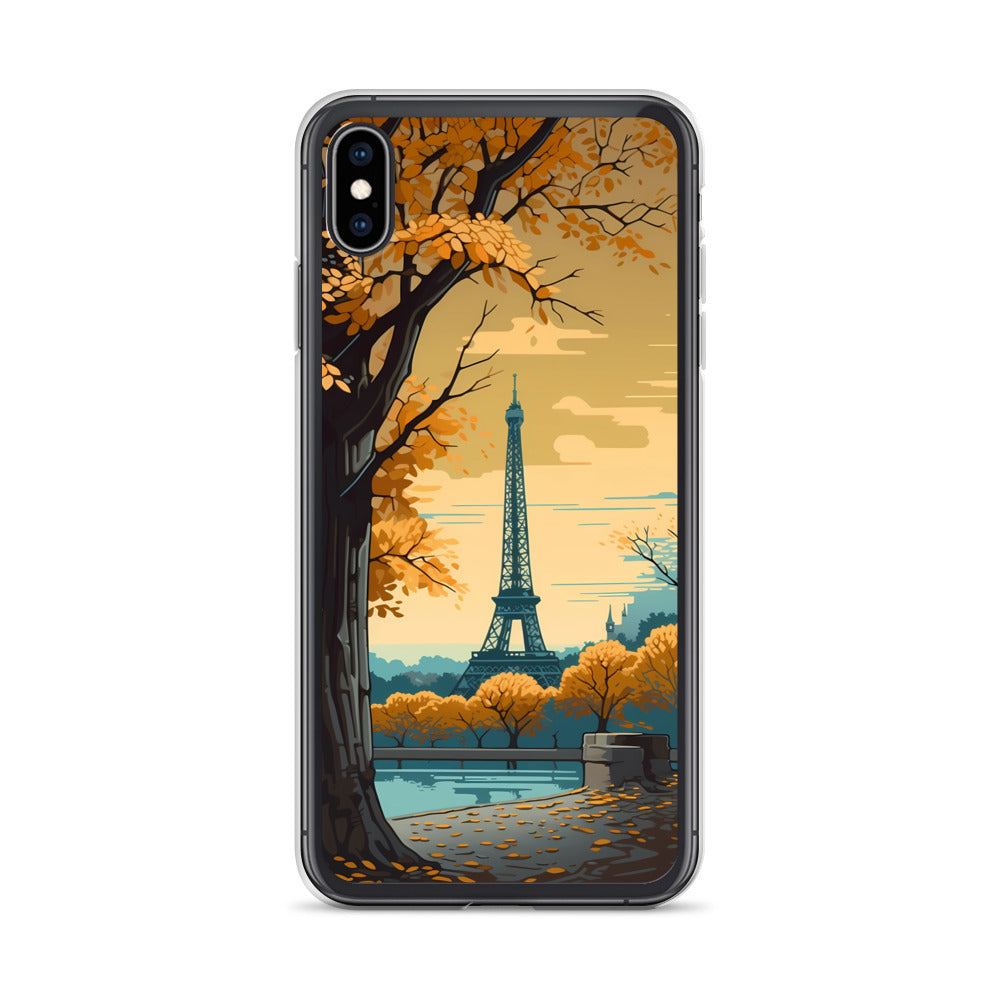 iPhone Case - Golden Eiffel Tower