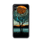 iPhone Case - Moon & Tree Stained Glass