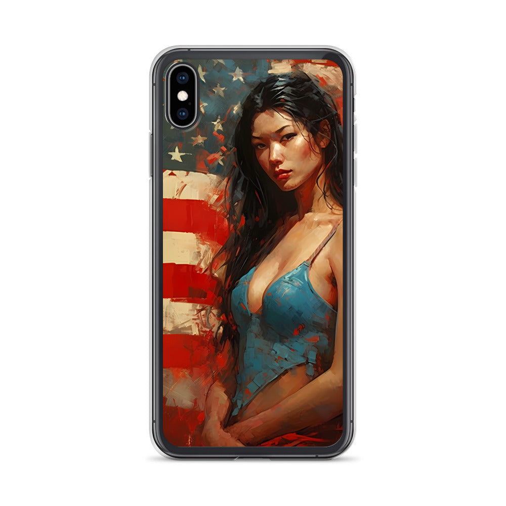 iPhone Case - American Girl