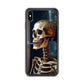 iPhone Case - Skull Flower Skeleton