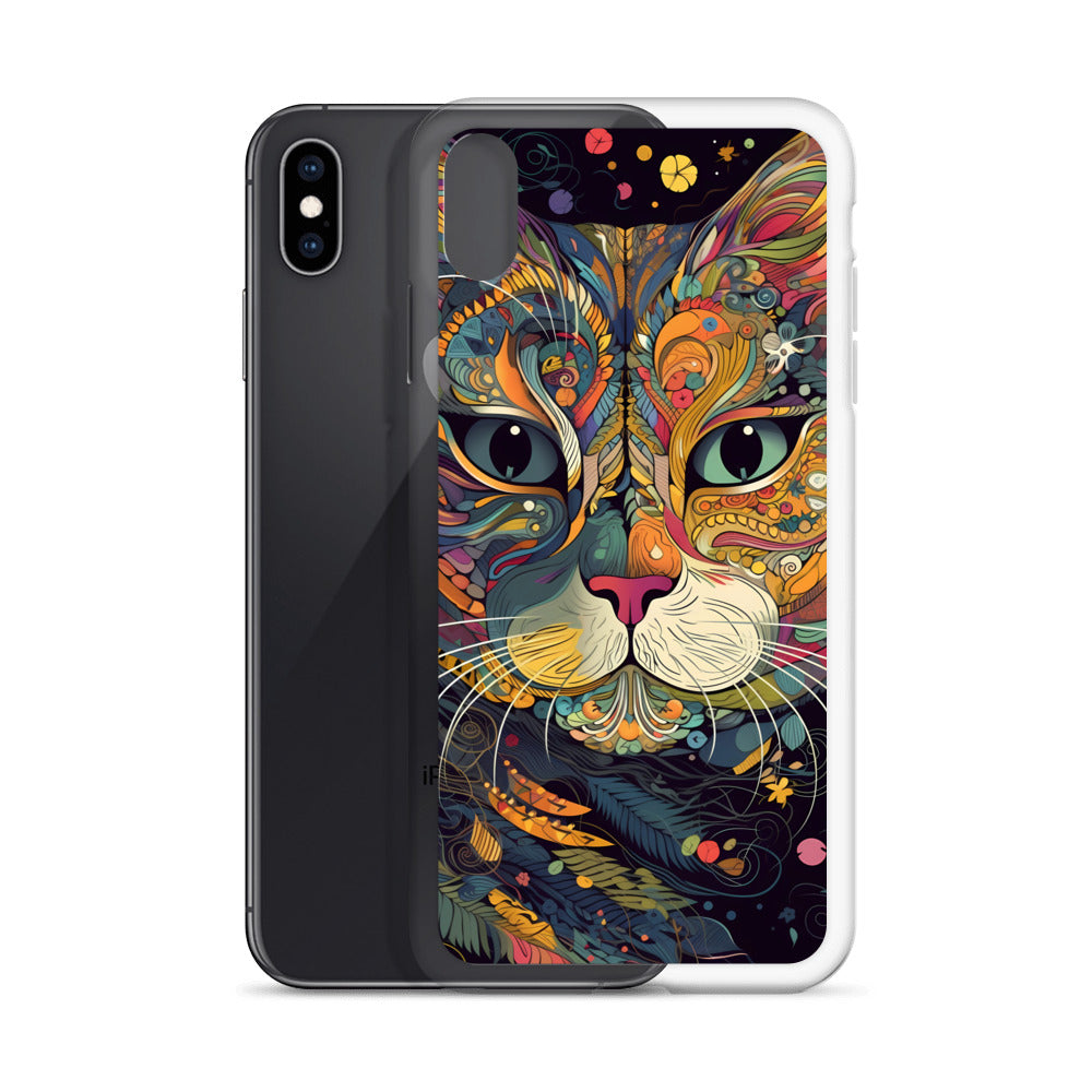 iPhone Case - Cosmic Floral Cat