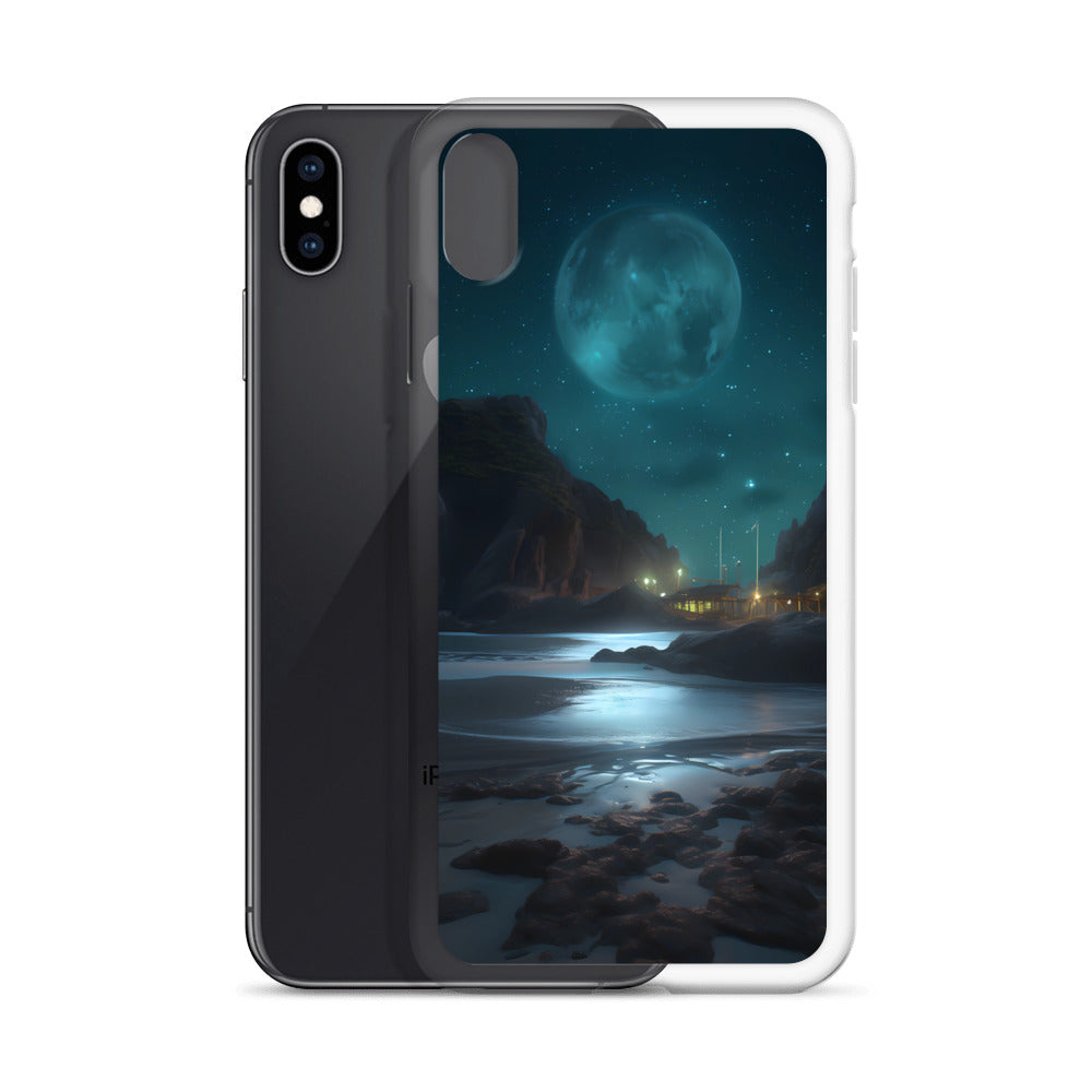 iPhone Case - Moonlit Coastal
