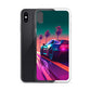 iPhone Case - Synthwave Sunset Sports Car