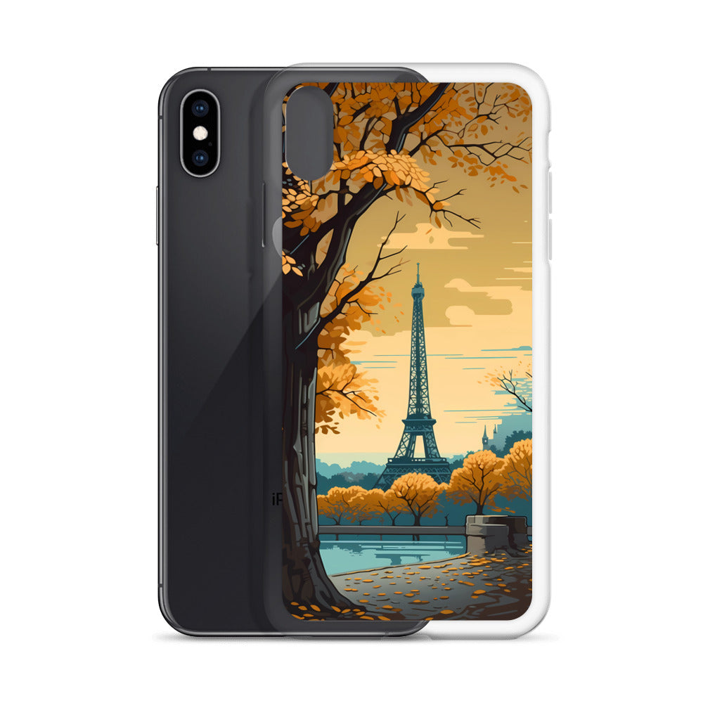 iPhone Case - Golden Eiffel Tower
