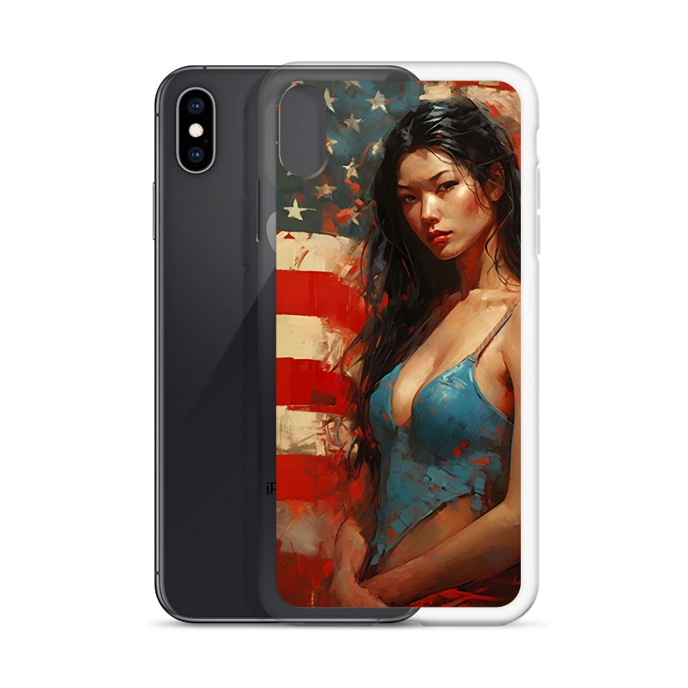 iPhone Case - American Girl