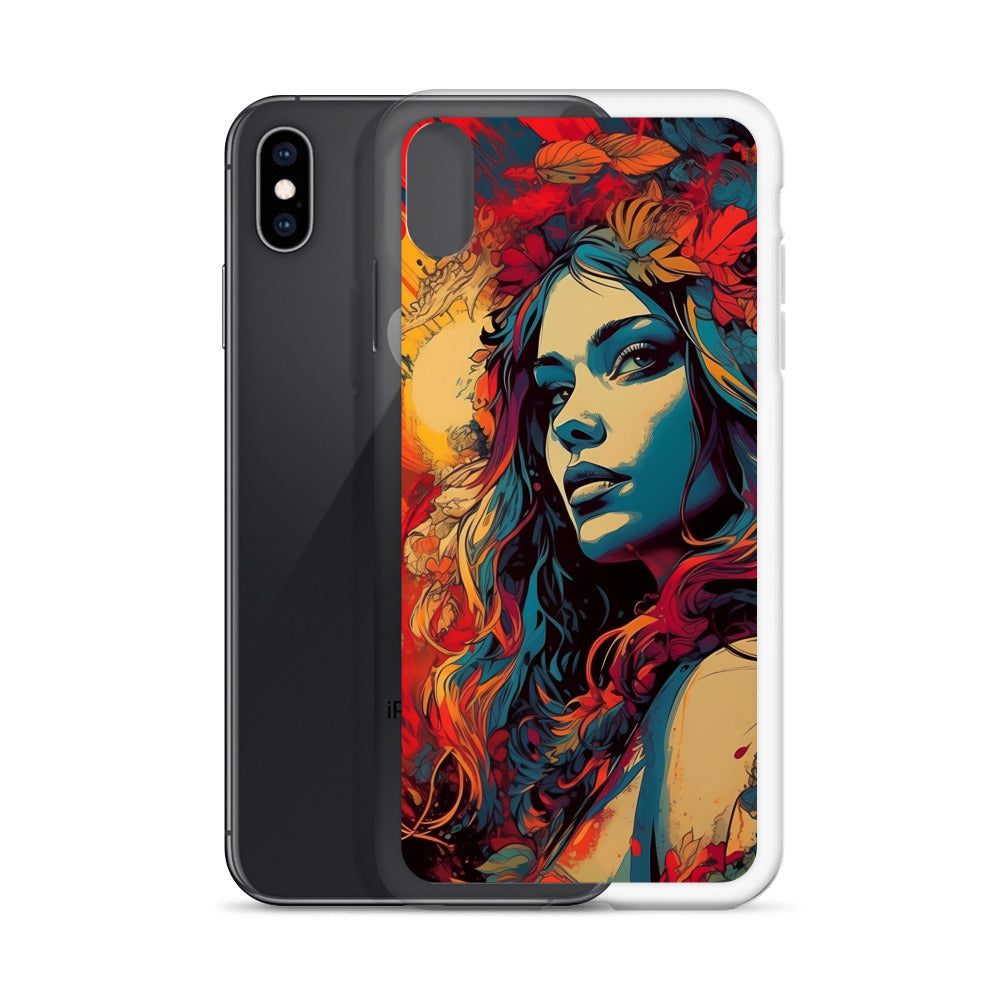 iPhone Case - Flowerpunk Woman