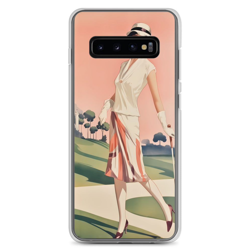 Samsung Case - Vintage Adverts - Golfing Woman