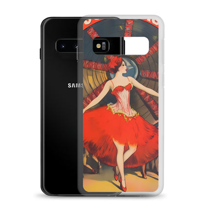 Samsung Case - Vintage Adverts - Moulin Rouge Dancer