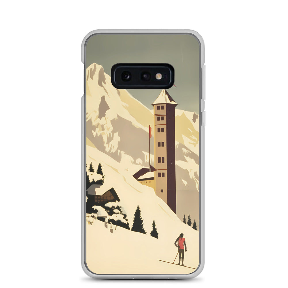 Samsung Case - Vintage Adverts - Ski Mountain