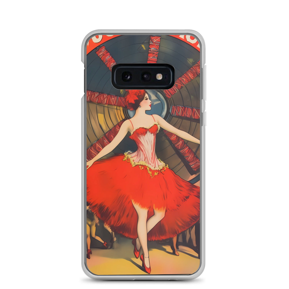Samsung Case - Vintage Adverts - Moulin Rouge Dancer