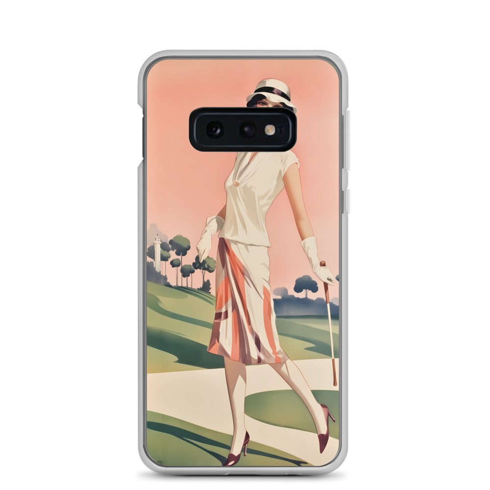 Samsung Case - Vintage Adverts - Golfing Woman