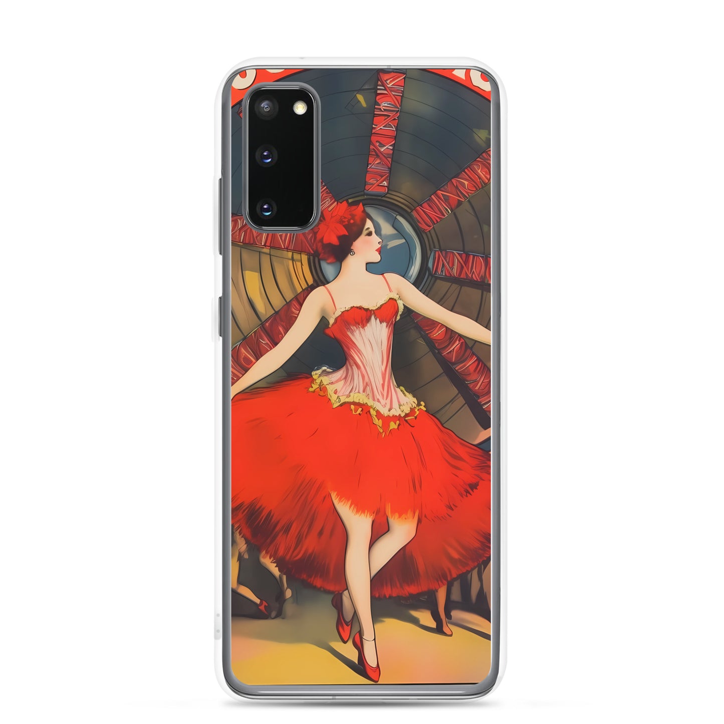 Samsung Case - Vintage Adverts - Moulin Rouge Dancer