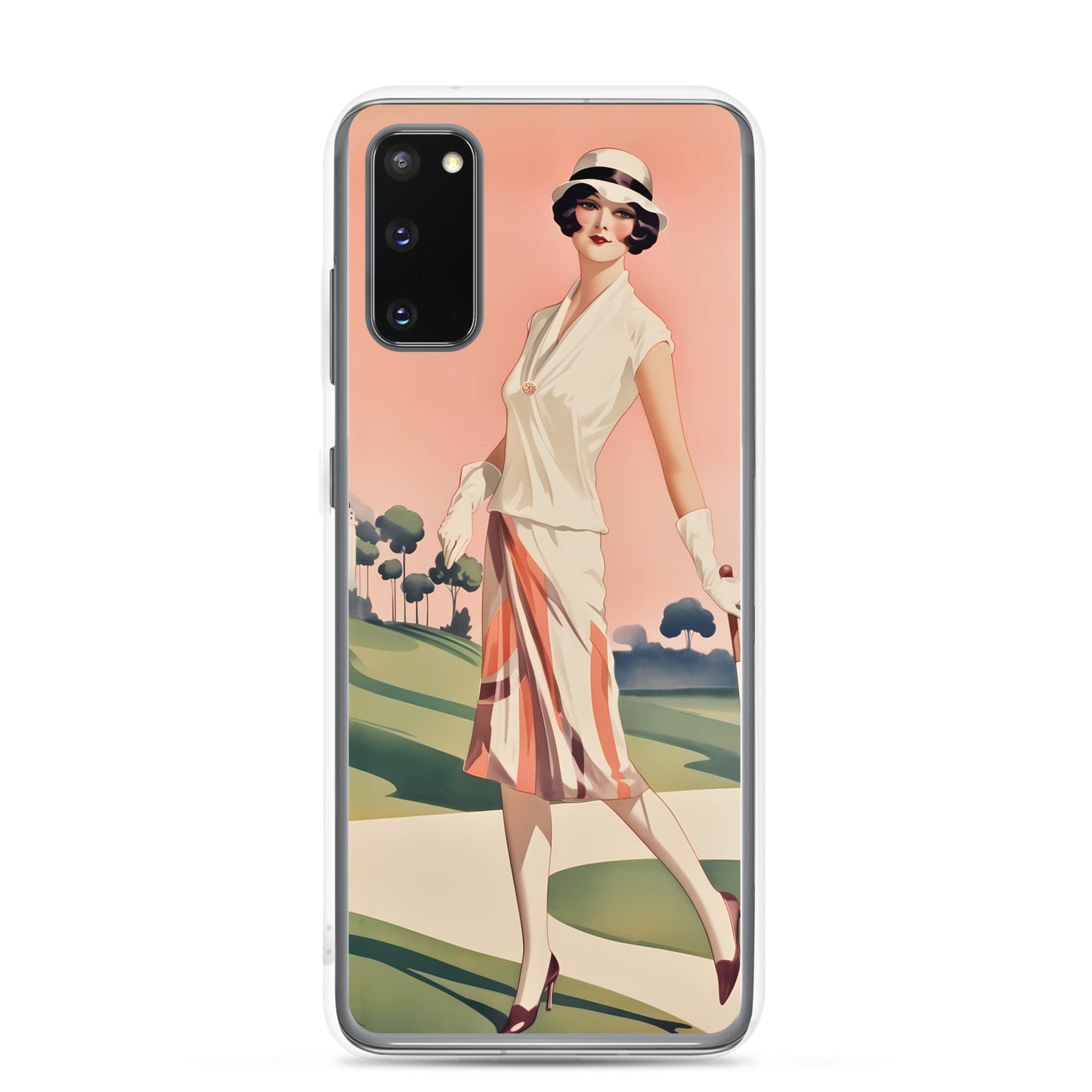 Samsung Case - Vintage Adverts - Golfing Woman