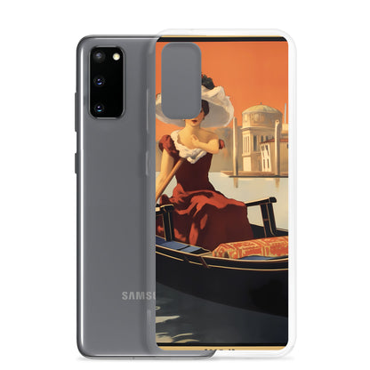 Samsung Case - Vintage Adverts - Venice Gondola