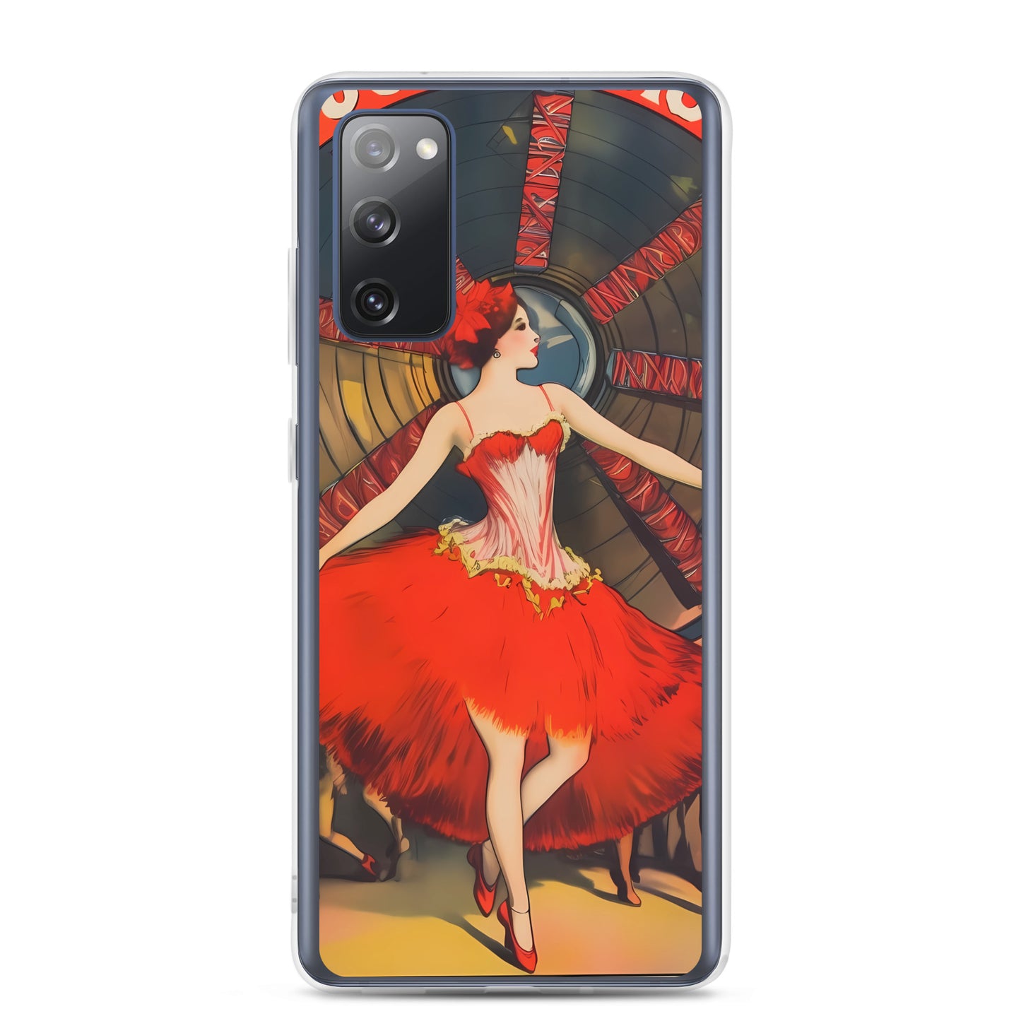 Samsung Case - Vintage Adverts - Moulin Rouge Dancer