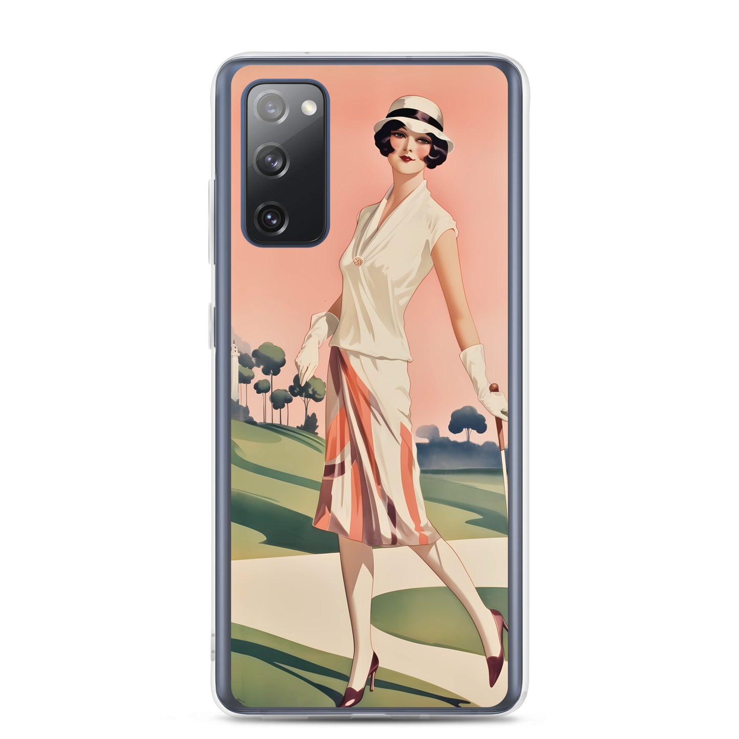 Samsung Case - Vintage Adverts - Golfing Woman