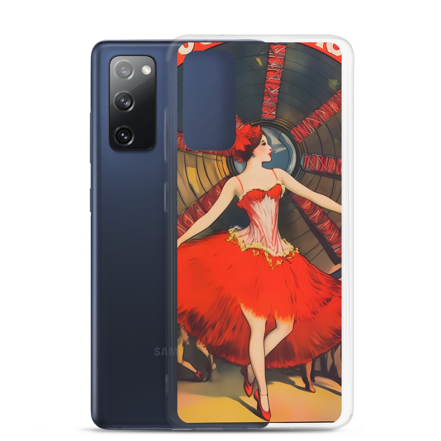 Samsung Case - Vintage Adverts - Moulin Rouge Dancer