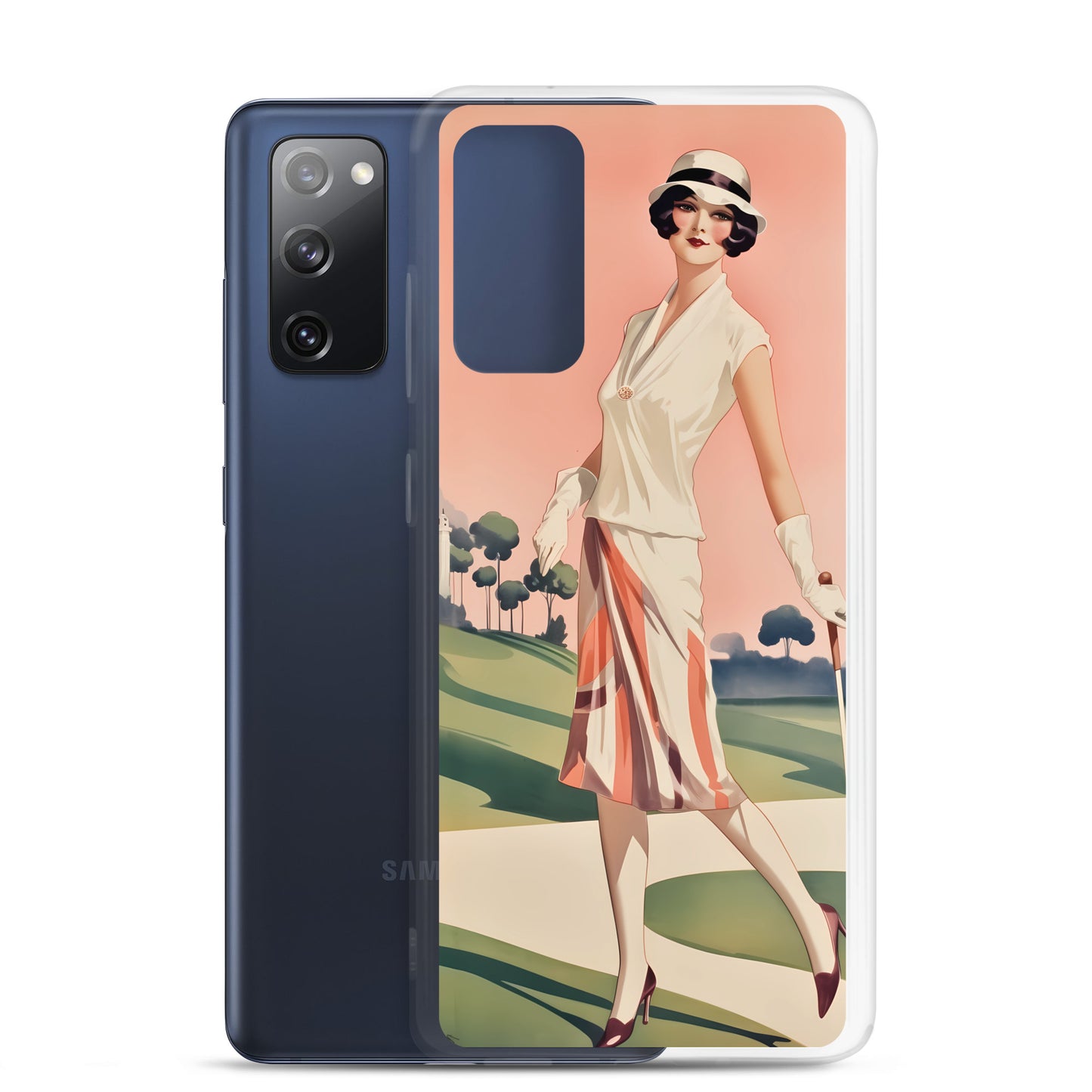 Samsung Case - Vintage Adverts - Golfing Woman