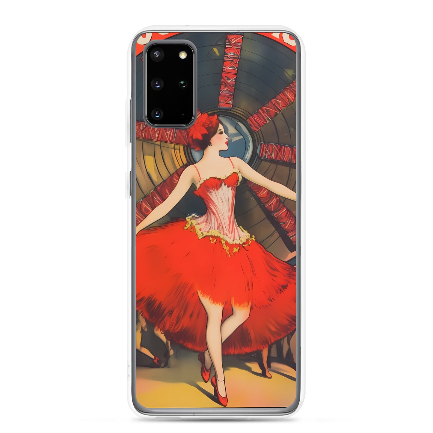 Samsung Case - Vintage Adverts - Moulin Rouge Dancer