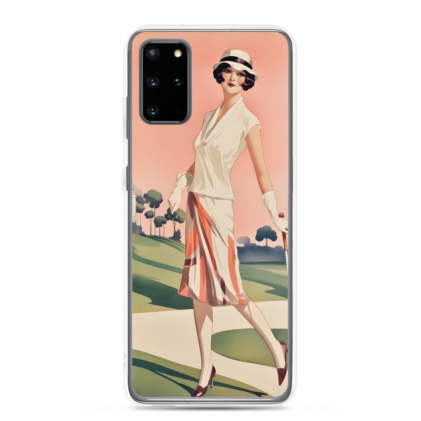 Samsung Case - Vintage Adverts - Golfing Woman