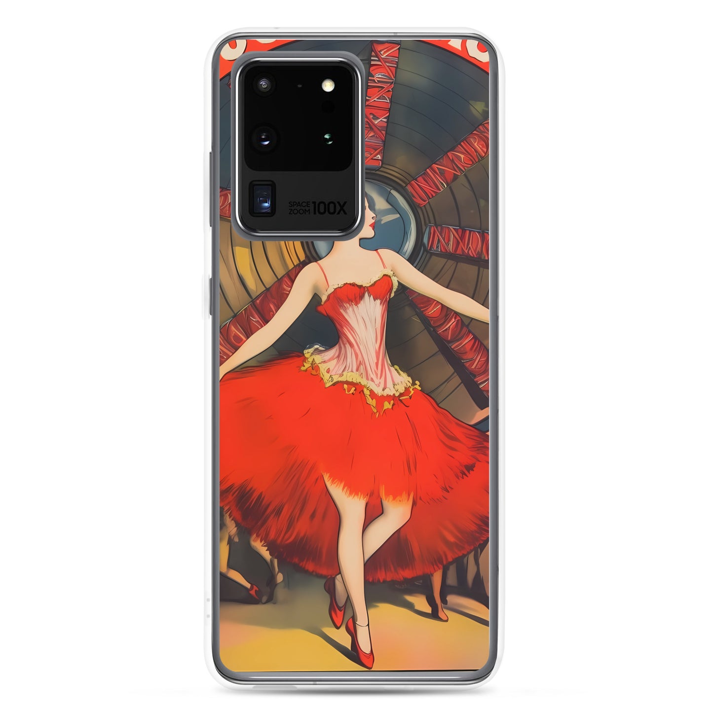 Samsung Case - Vintage Adverts - Moulin Rouge Dancer