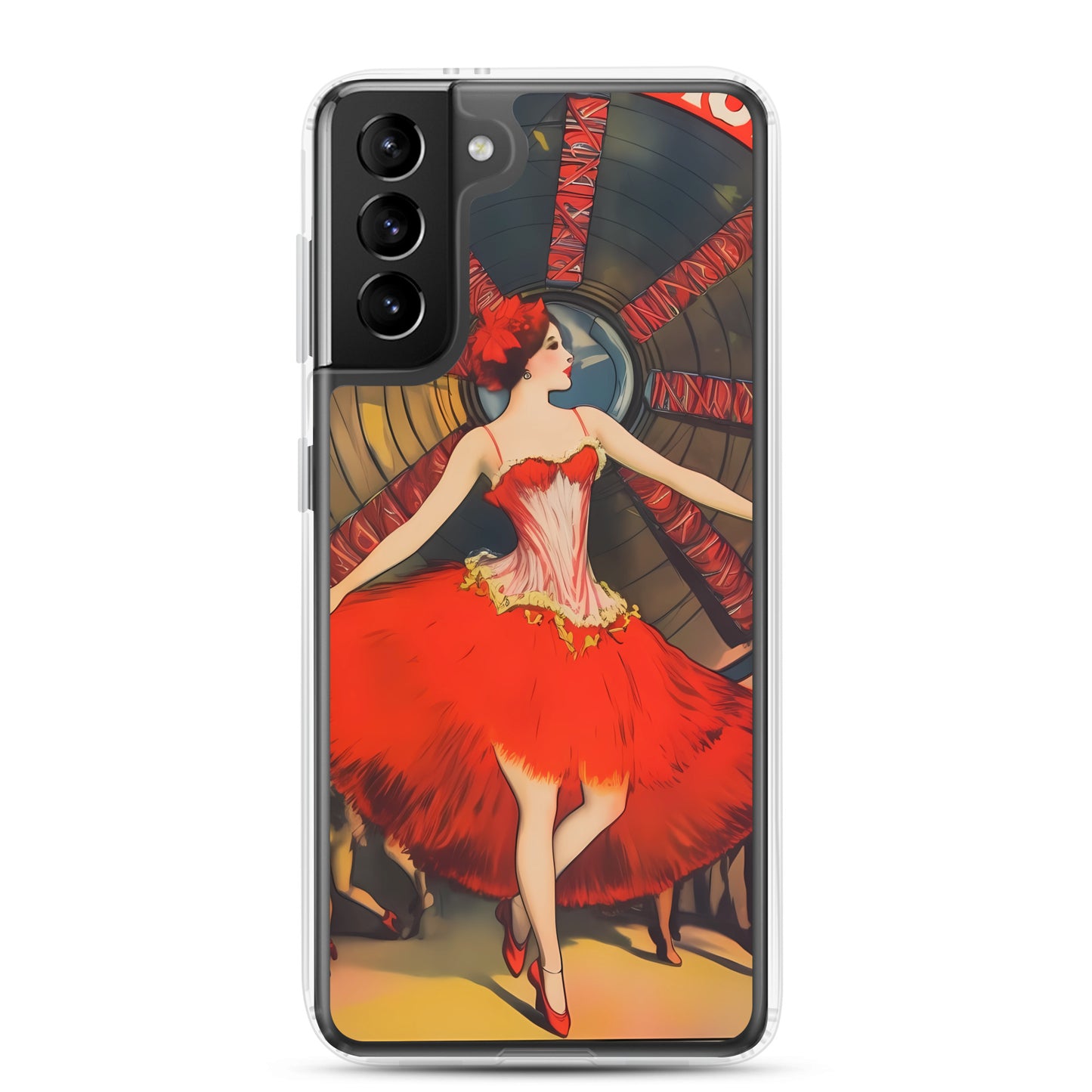 Samsung Case - Vintage Adverts - Moulin Rouge Dancer