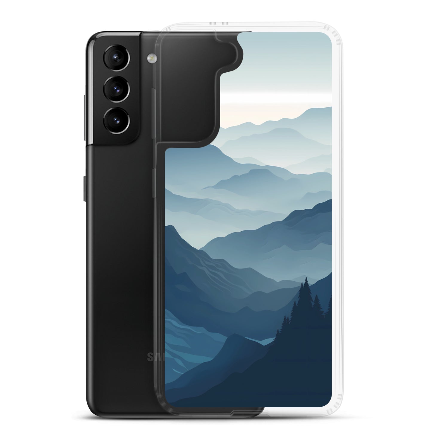 Samsung Phone Case - National Parks - Blue Mountain Layers