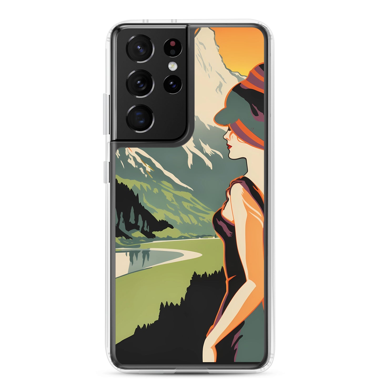 Samsung Case - Vintage Adverts - Switzerland