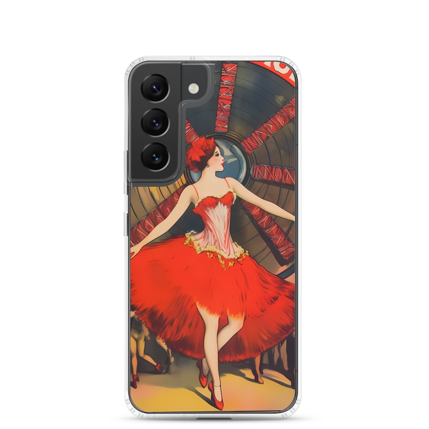 Samsung Case - Vintage Adverts - Moulin Rouge Dancer