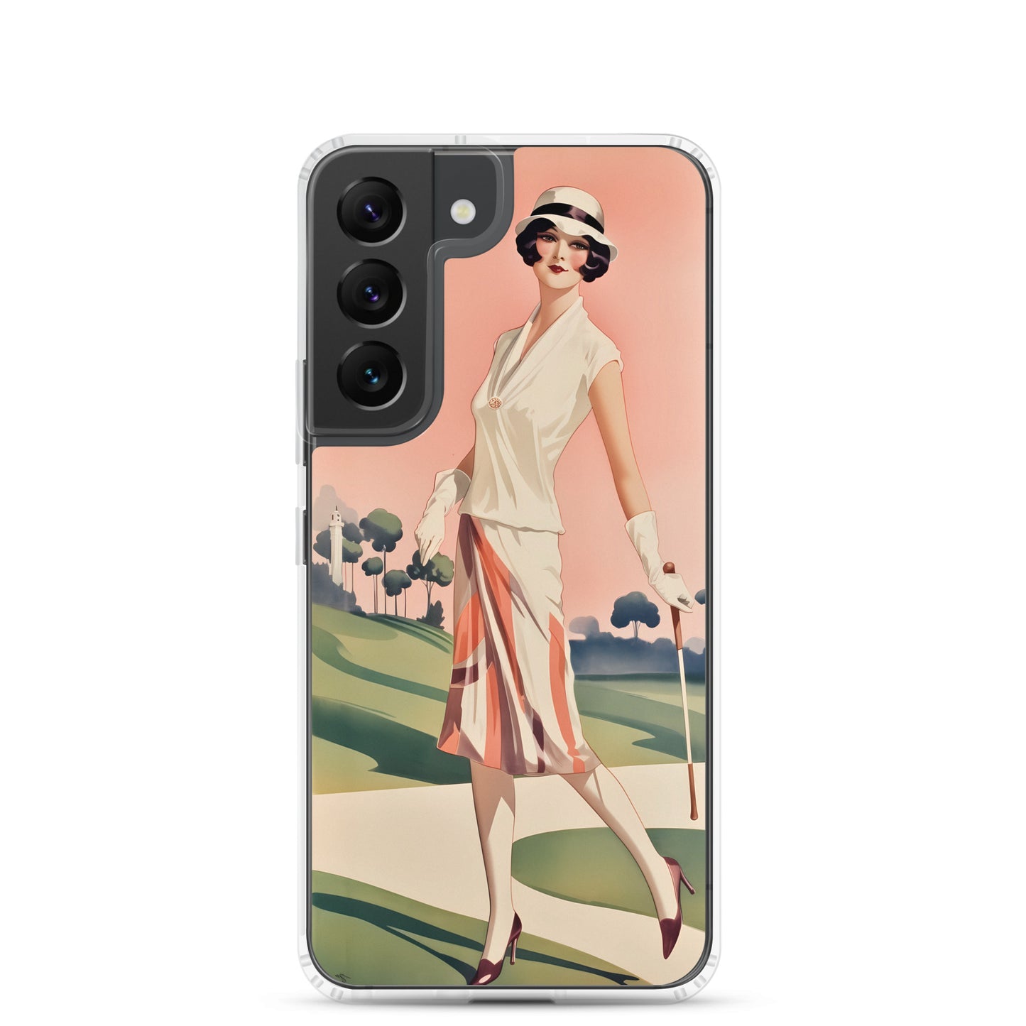 Samsung Case - Vintage Adverts - Golfing Woman