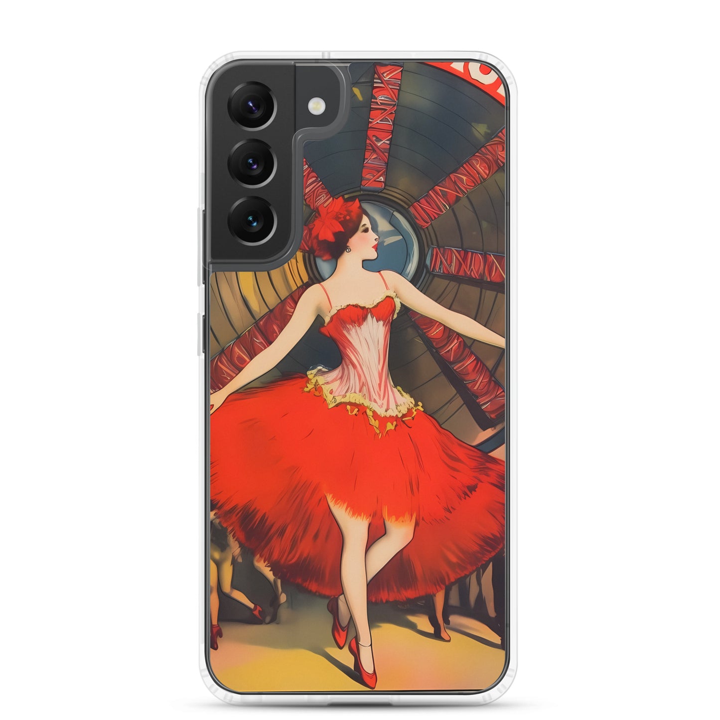 Samsung Case - Vintage Adverts - Moulin Rouge Dancer