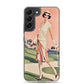 Samsung Case - Vintage Adverts - Golfing Woman