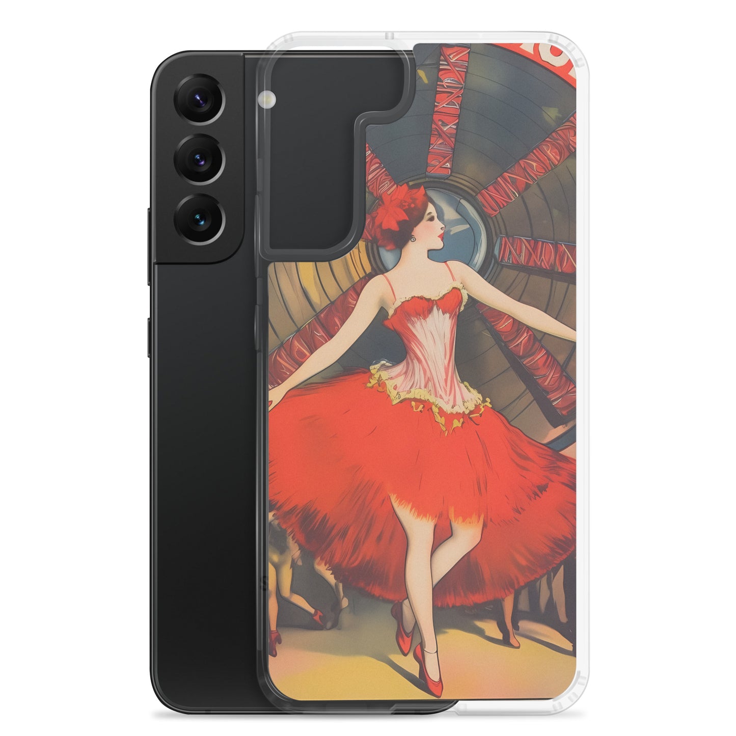 Samsung Case - Vintage Adverts - Moulin Rouge Dancer
