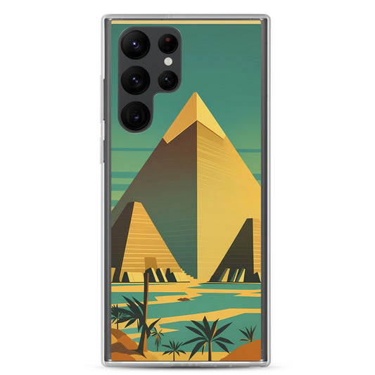 Samsung Case - Vintage Adverts - Pyramids