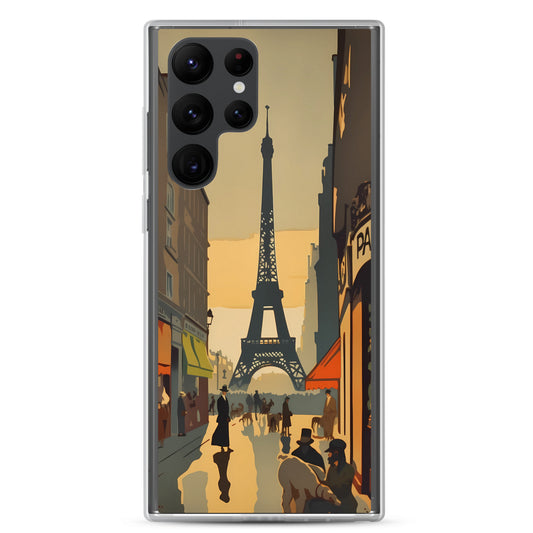 Samsung Case - Vintage Adverts - Paris Street